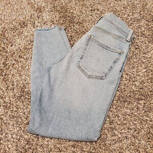Agolde Light Blue Ankle & Cropped Jeans